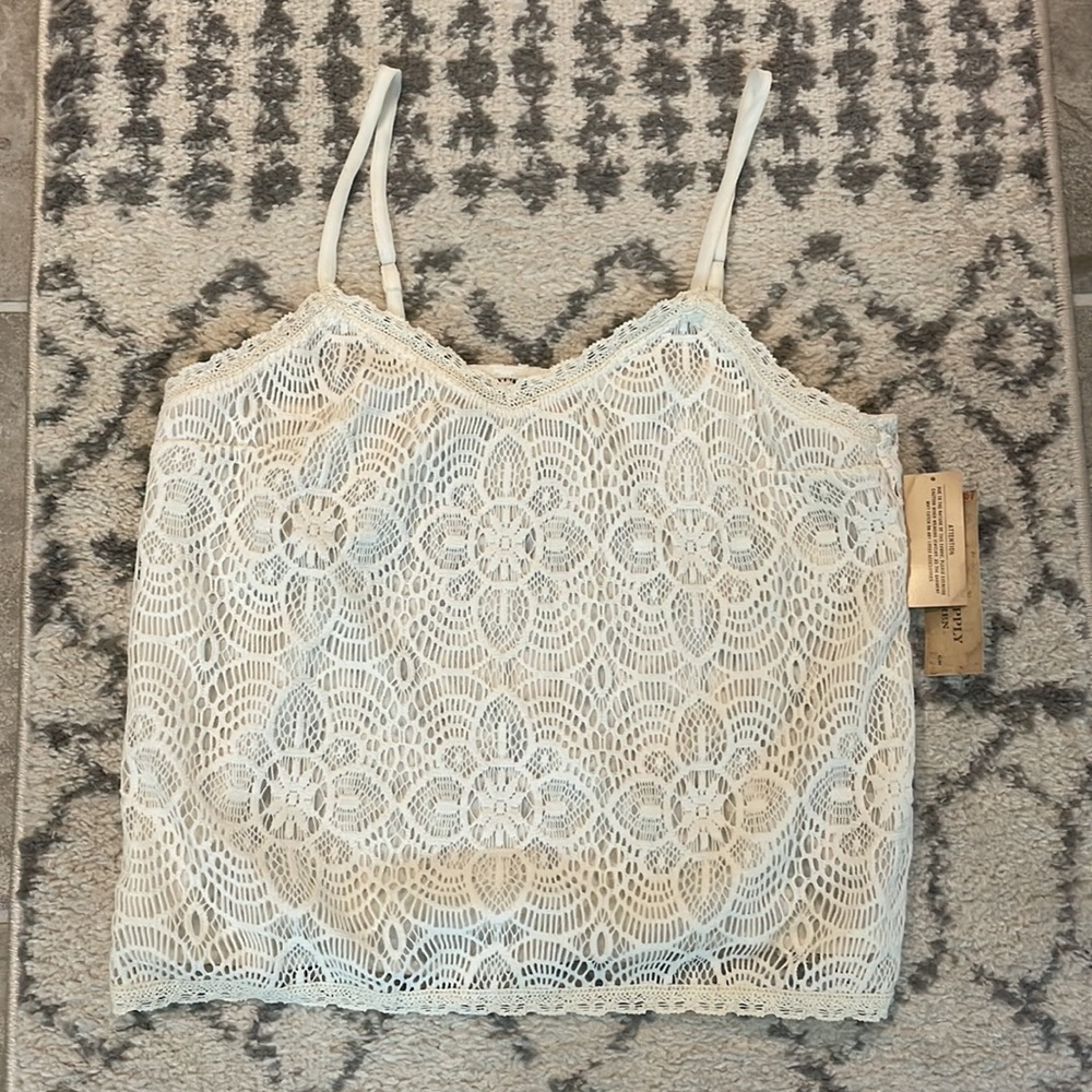 NWT!✅ Ralph Lauren denim & supply summer embroidered tank 🍨